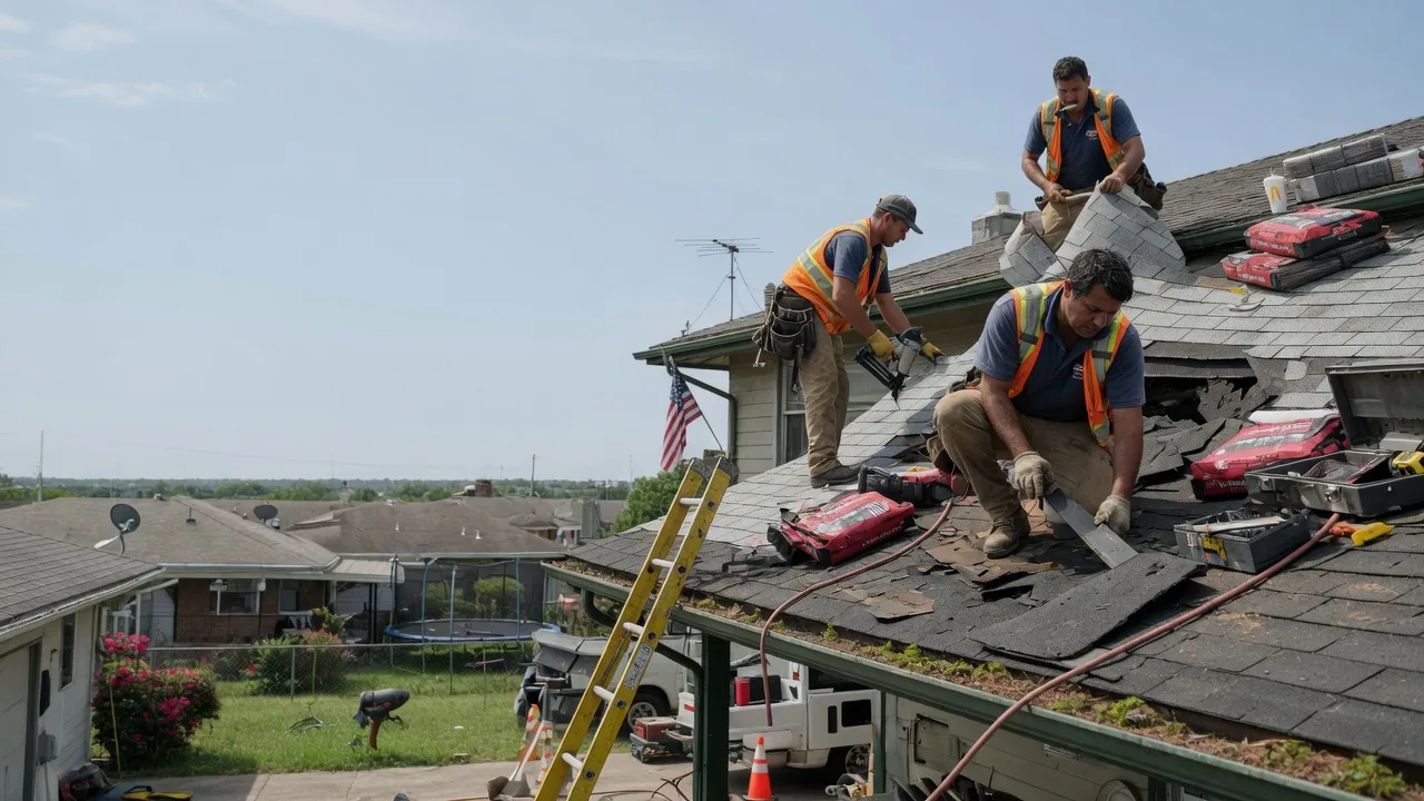 Roof Repair in Oklaunion, TX near me